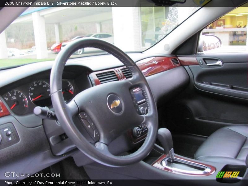 Silverstone Metallic / Ebony Black 2008 Chevrolet Impala LTZ