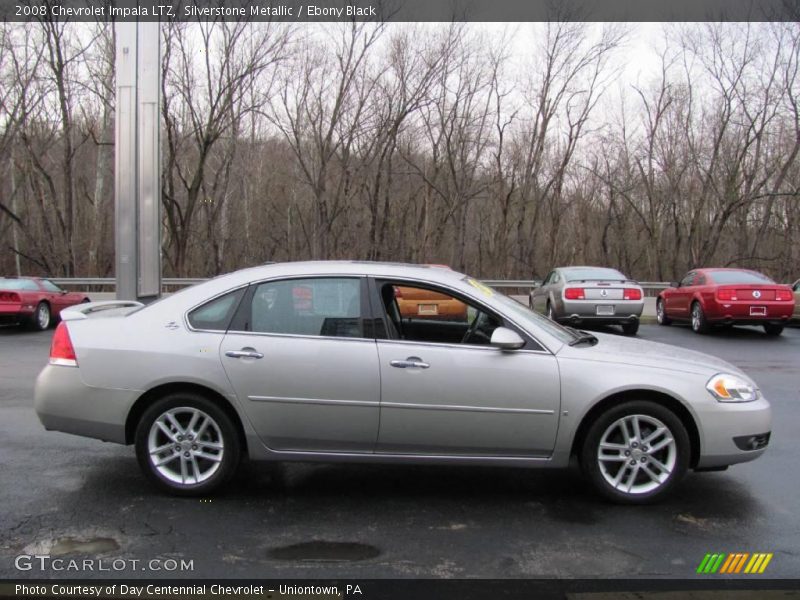 Silverstone Metallic / Ebony Black 2008 Chevrolet Impala LTZ