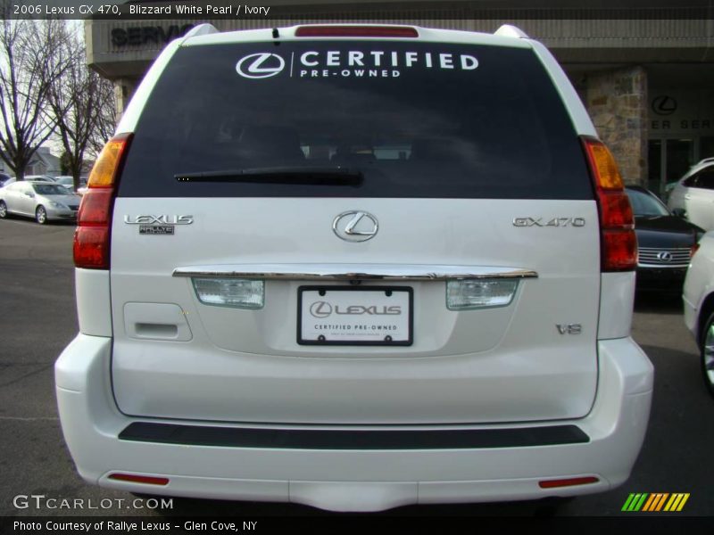 Blizzard White Pearl / Ivory 2006 Lexus GX 470