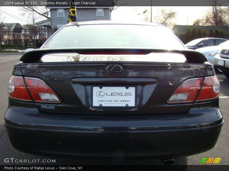 Graphite Metallic / Light Charcoal 2004 Lexus ES 330