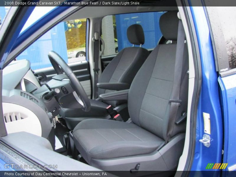 Marathon Blue Pearl / Dark Slate/Light Shale 2008 Dodge Grand Caravan SXT