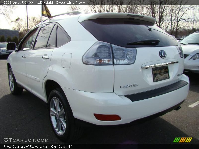 Crystal White / Ivory 2008 Lexus RX 400h AWD Hybrid