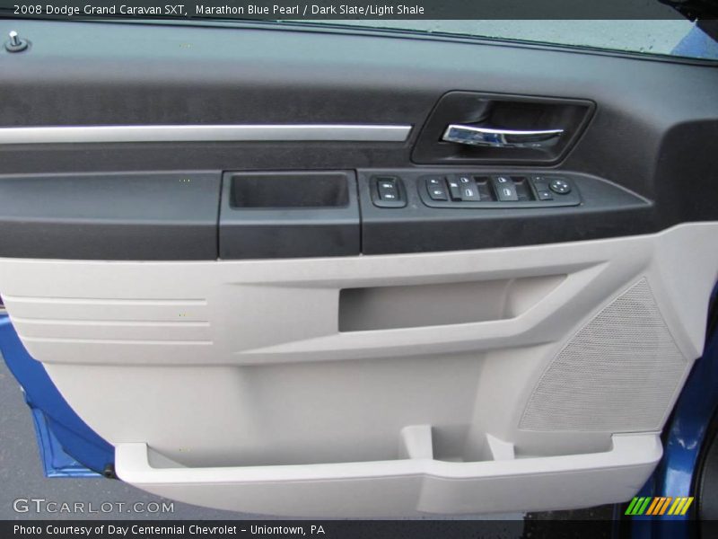 Marathon Blue Pearl / Dark Slate/Light Shale 2008 Dodge Grand Caravan SXT