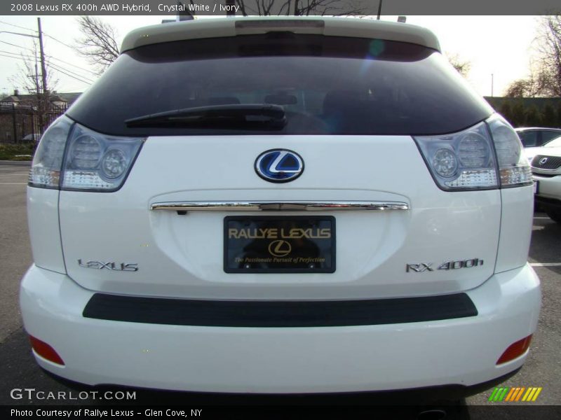 Crystal White / Ivory 2008 Lexus RX 400h AWD Hybrid