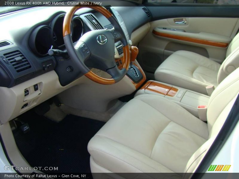 Crystal White / Ivory 2008 Lexus RX 400h AWD Hybrid