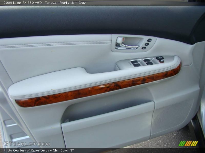 Tungsten Pearl / Light Gray 2009 Lexus RX 350 AWD