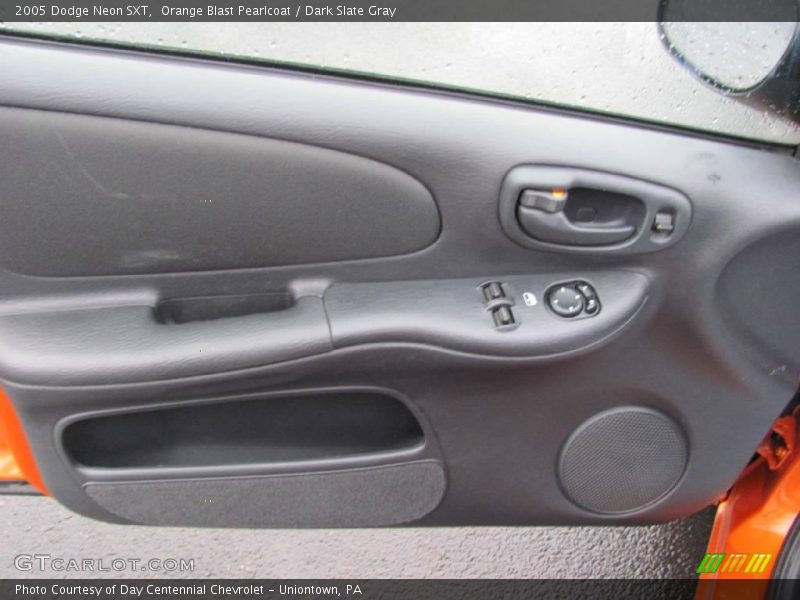 Orange Blast Pearlcoat / Dark Slate Gray 2005 Dodge Neon SXT