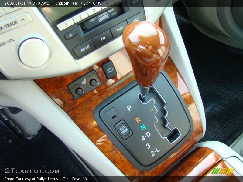 Tungsten Pearl / Light Gray 2009 Lexus RX 350 AWD