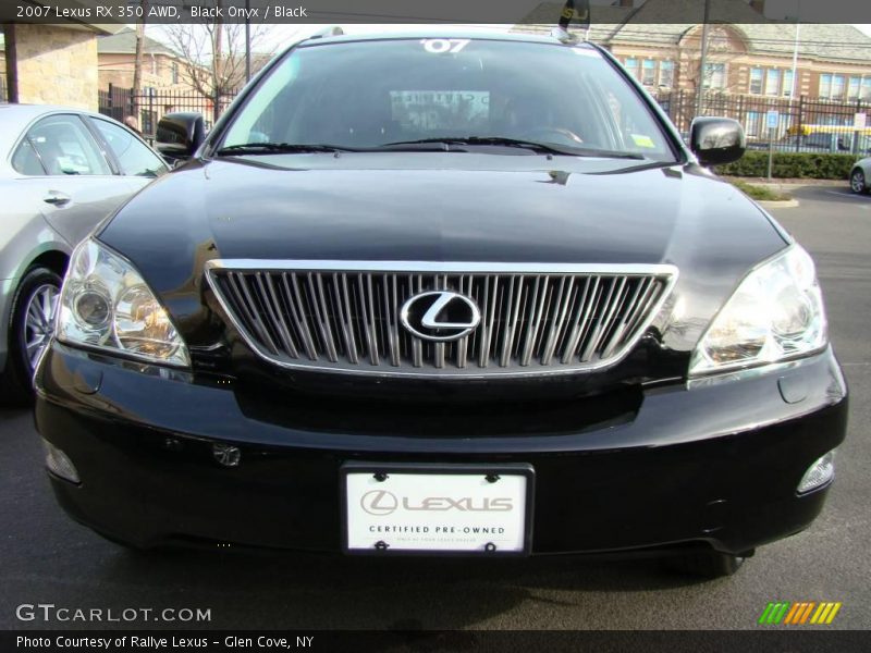 Black Onyx / Black 2007 Lexus RX 350 AWD