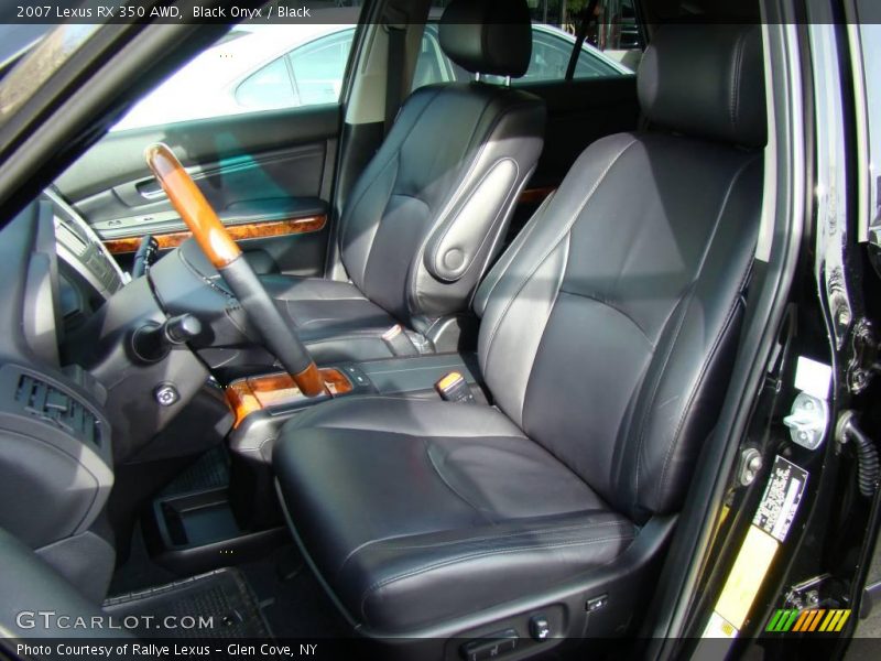 Black Onyx / Black 2007 Lexus RX 350 AWD