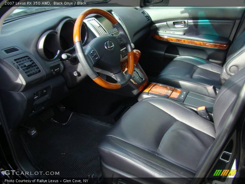 Black Onyx / Black 2007 Lexus RX 350 AWD