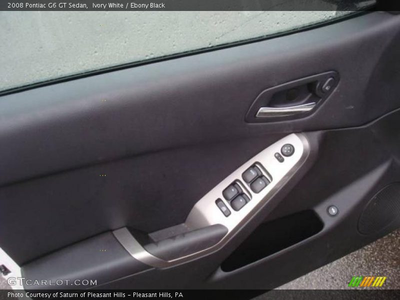Ivory White / Ebony Black 2008 Pontiac G6 GT Sedan