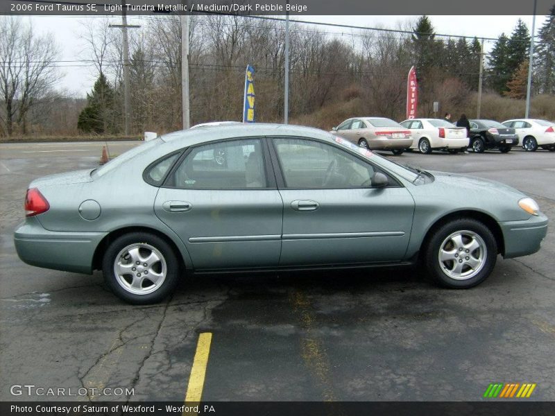 Light Tundra Metallic / Medium/Dark Pebble Beige 2006 Ford Taurus SE