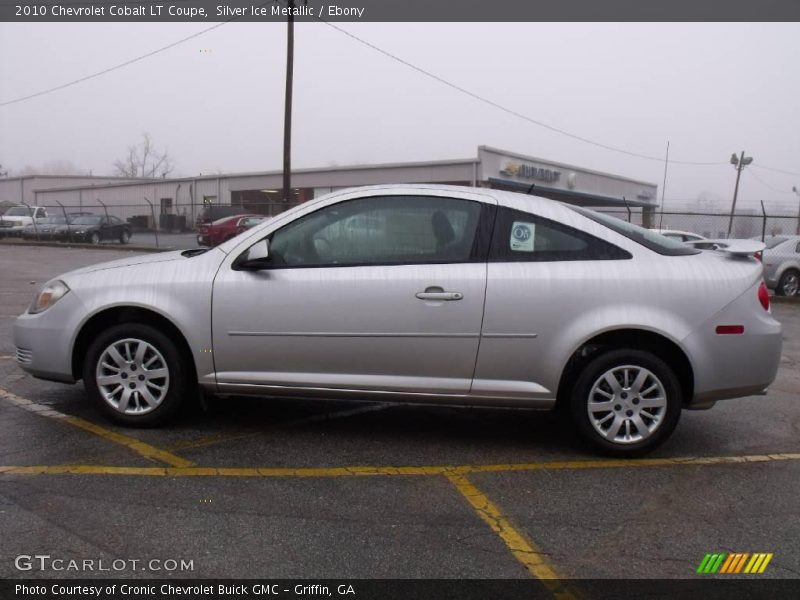 Silver Ice Metallic / Ebony 2010 Chevrolet Cobalt LT Coupe