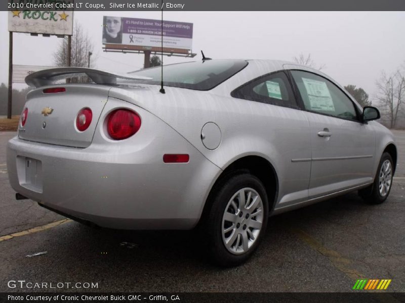 Silver Ice Metallic / Ebony 2010 Chevrolet Cobalt LT Coupe