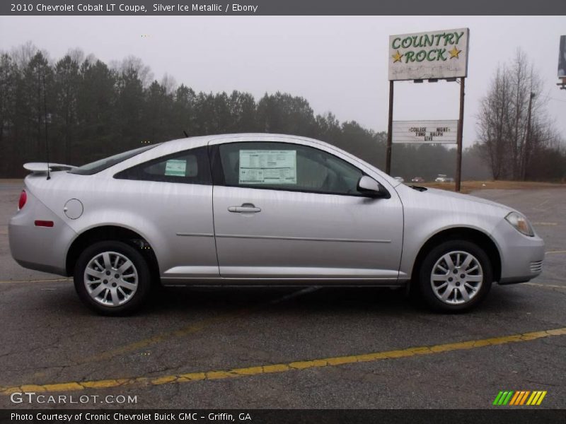 Silver Ice Metallic / Ebony 2010 Chevrolet Cobalt LT Coupe