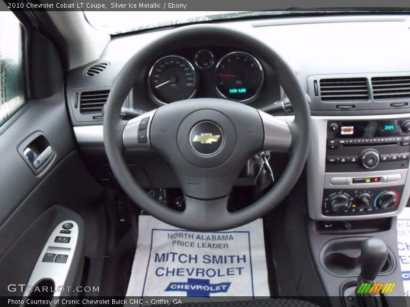 Silver Ice Metallic / Ebony 2010 Chevrolet Cobalt LT Coupe