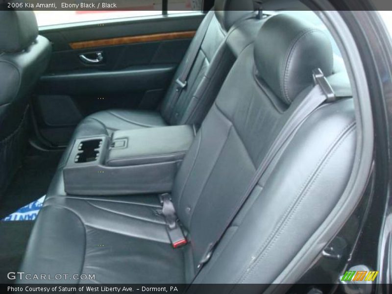 Ebony Black / Black 2006 Kia Amanti