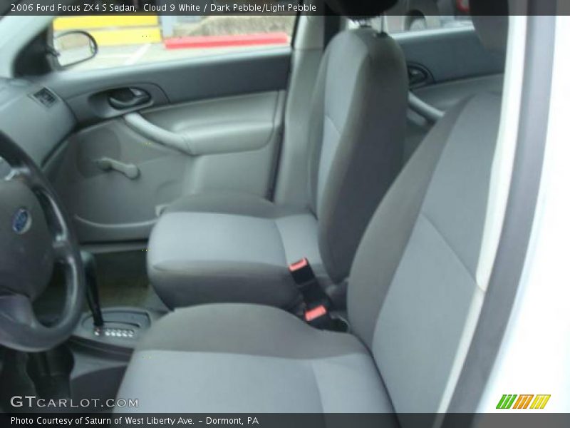 Cloud 9 White / Dark Pebble/Light Pebble 2006 Ford Focus ZX4 S Sedan