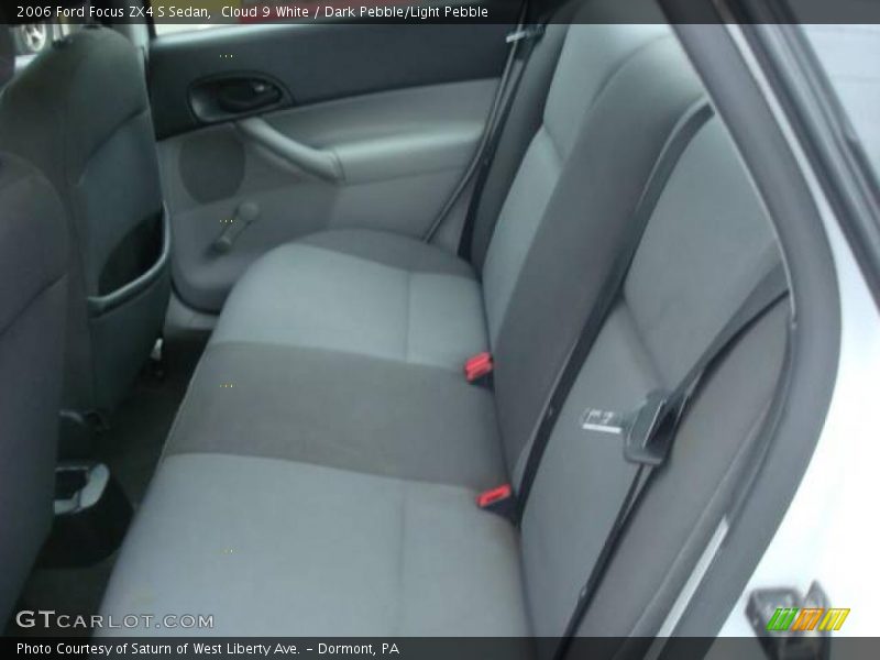 Cloud 9 White / Dark Pebble/Light Pebble 2006 Ford Focus ZX4 S Sedan