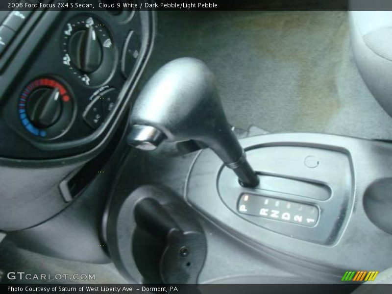 Cloud 9 White / Dark Pebble/Light Pebble 2006 Ford Focus ZX4 S Sedan