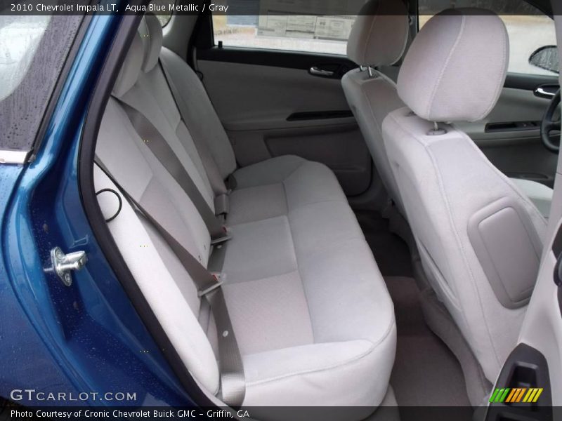 Aqua Blue Metallic / Gray 2010 Chevrolet Impala LT