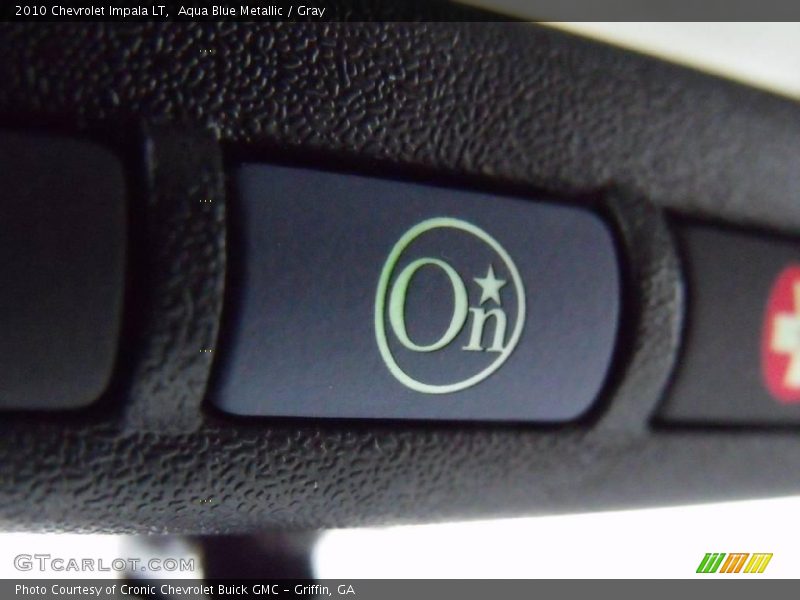 Aqua Blue Metallic / Gray 2010 Chevrolet Impala LT