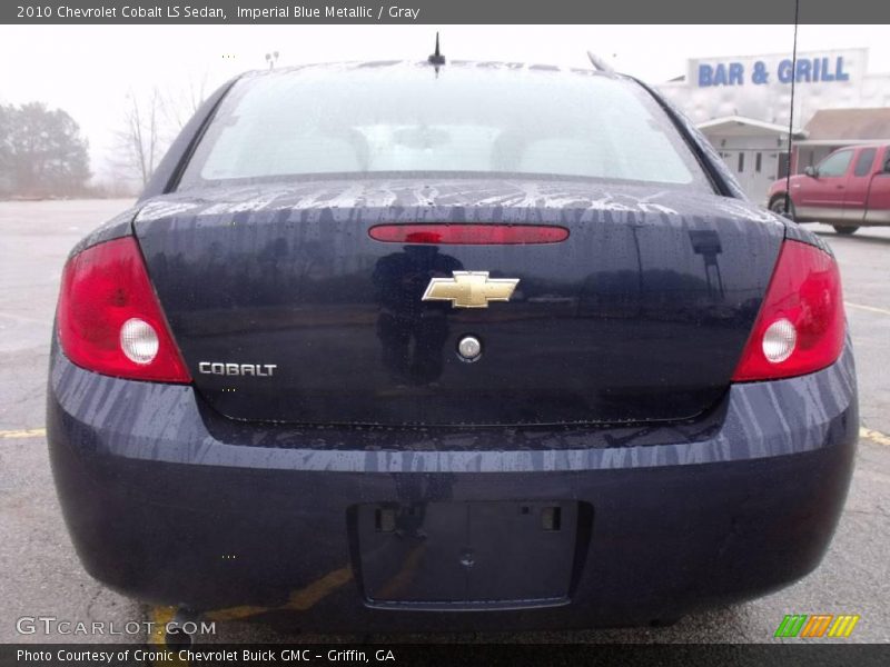 Imperial Blue Metallic / Gray 2010 Chevrolet Cobalt LS Sedan