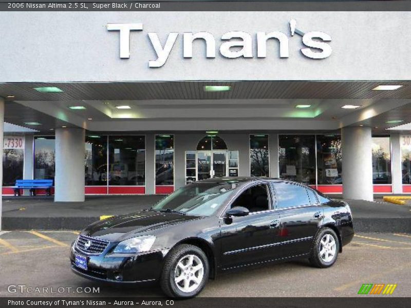 Super Black / Charcoal 2006 Nissan Altima 2.5 SL