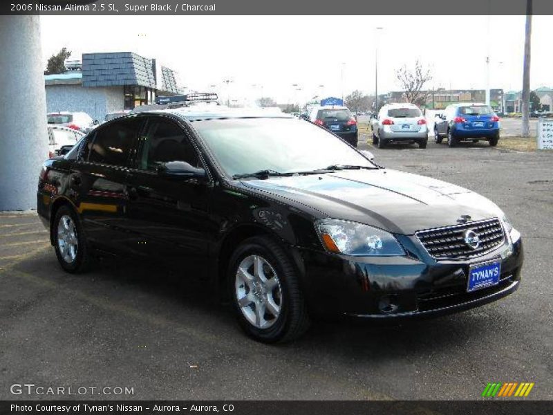 Super Black / Charcoal 2006 Nissan Altima 2.5 SL