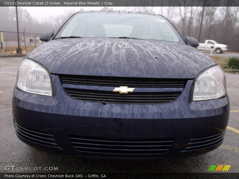 Imperial Blue Metallic / Gray 2010 Chevrolet Cobalt LS Sedan