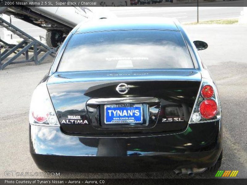 Super Black / Charcoal 2006 Nissan Altima 2.5 SL