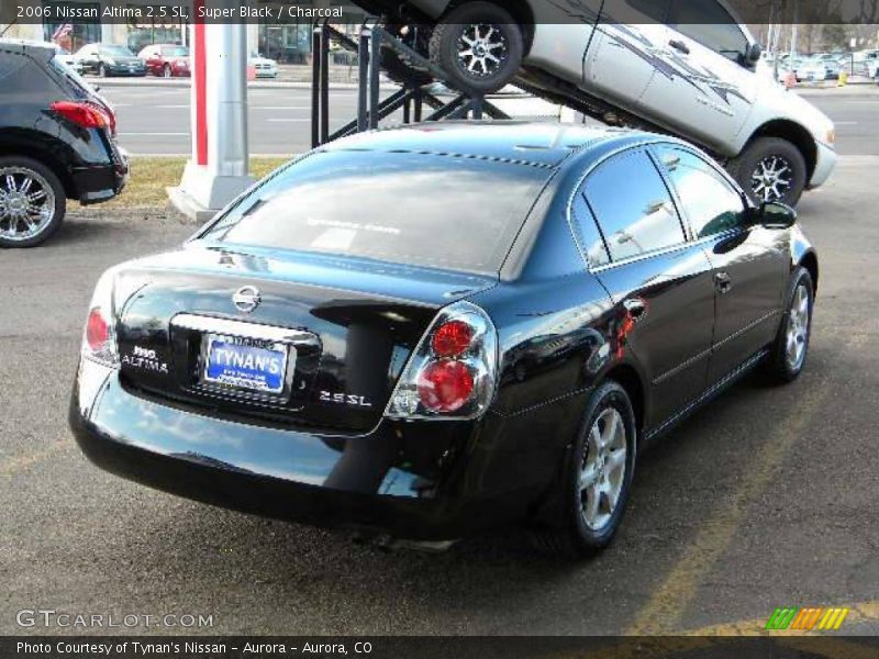 Super Black / Charcoal 2006 Nissan Altima 2.5 SL