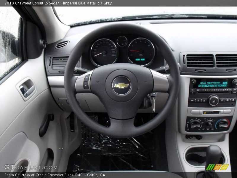 Imperial Blue Metallic / Gray 2010 Chevrolet Cobalt LS Sedan