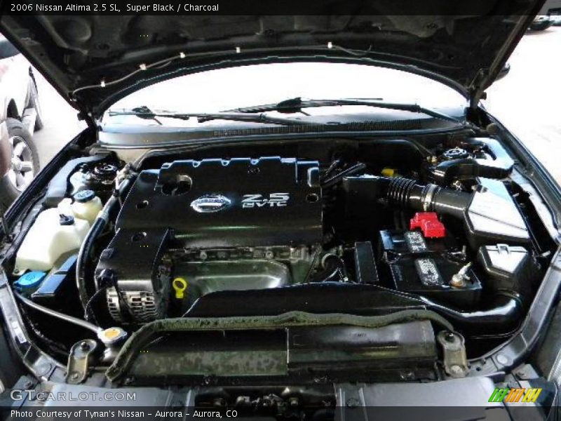 Super Black / Charcoal 2006 Nissan Altima 2.5 SL