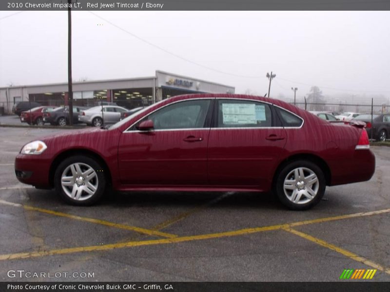 Red Jewel Tintcoat / Ebony 2010 Chevrolet Impala LT