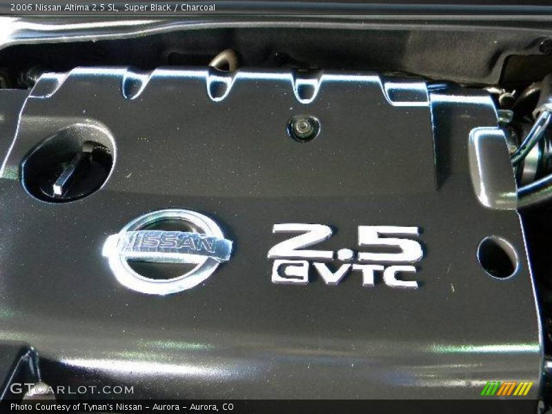 Super Black / Charcoal 2006 Nissan Altima 2.5 SL
