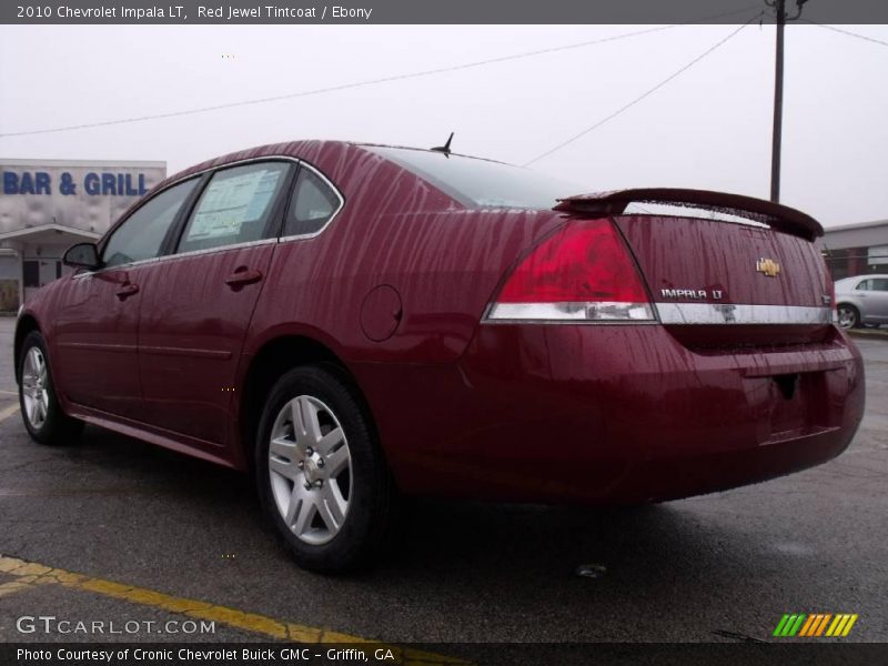 Red Jewel Tintcoat / Ebony 2010 Chevrolet Impala LT