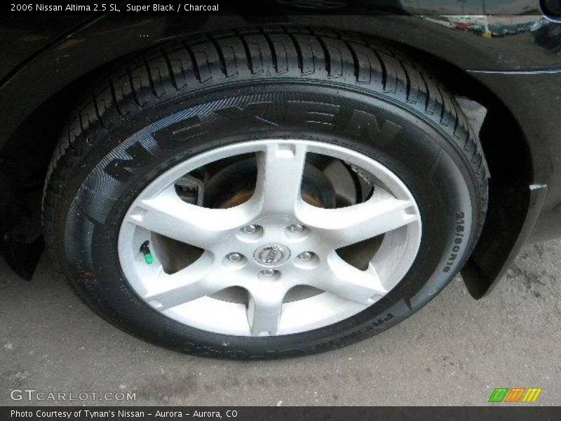 Super Black / Charcoal 2006 Nissan Altima 2.5 SL