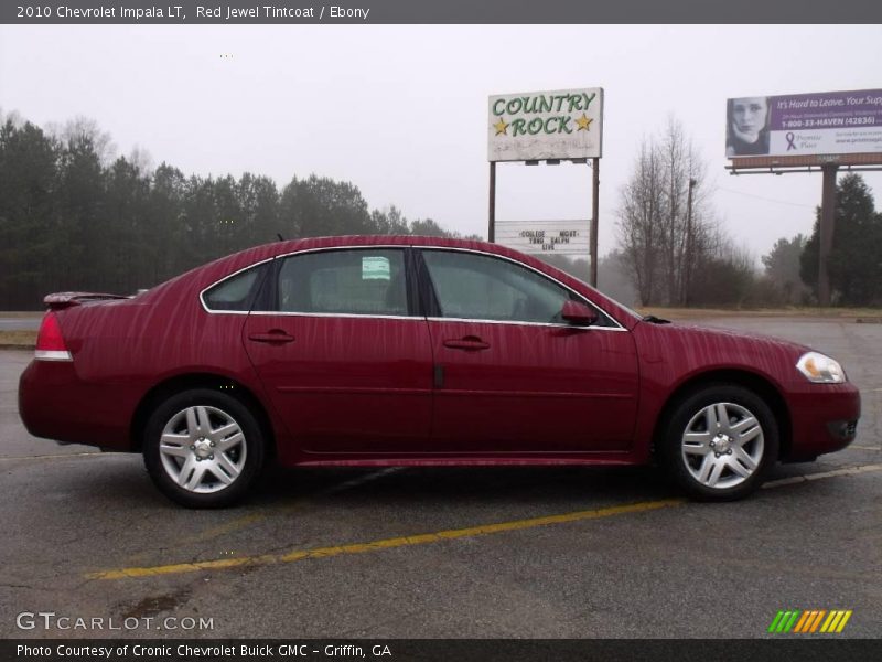 Red Jewel Tintcoat / Ebony 2010 Chevrolet Impala LT