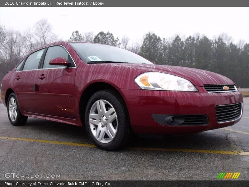 Red Jewel Tintcoat / Ebony 2010 Chevrolet Impala LT