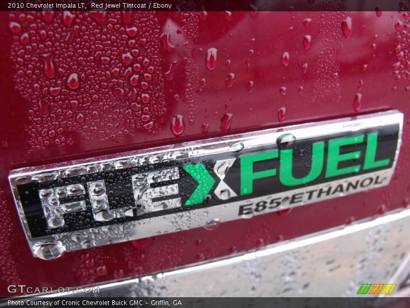 Red Jewel Tintcoat / Ebony 2010 Chevrolet Impala LT