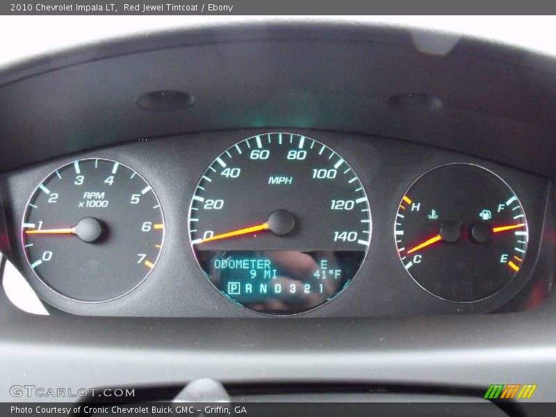 Red Jewel Tintcoat / Ebony 2010 Chevrolet Impala LT