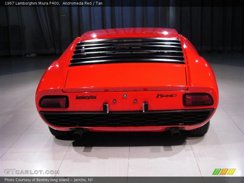 Andromeda Red / Tan 1967 Lamborghini Miura P400