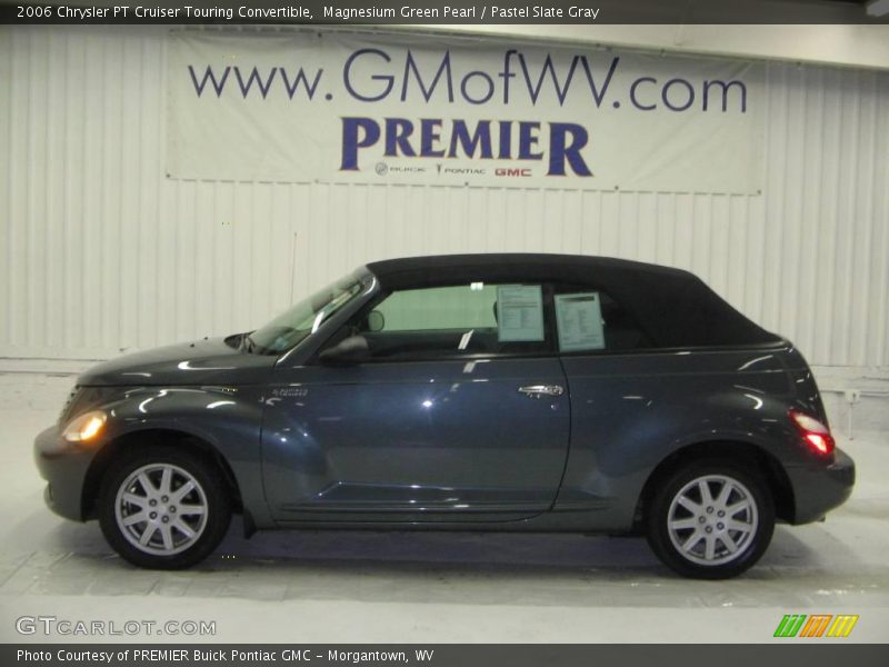 Magnesium Green Pearl / Pastel Slate Gray 2006 Chrysler PT Cruiser Touring Convertible