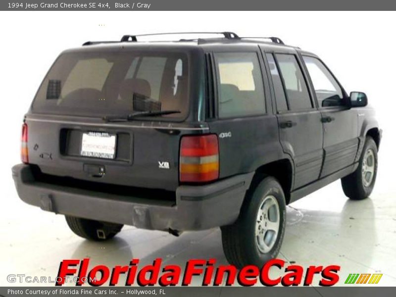 Black / Gray 1994 Jeep Grand Cherokee SE 4x4