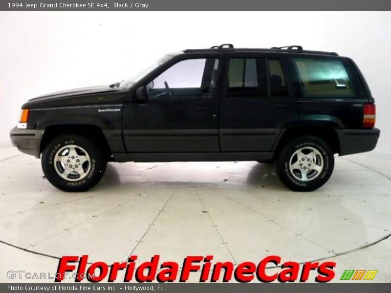 Black / Gray 1994 Jeep Grand Cherokee SE 4x4