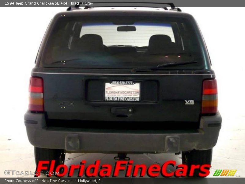 Black / Gray 1994 Jeep Grand Cherokee SE 4x4