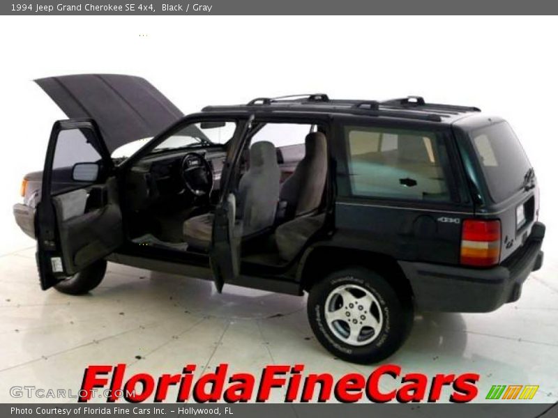 Black / Gray 1994 Jeep Grand Cherokee SE 4x4