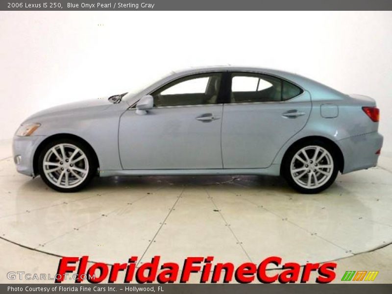 Blue Onyx Pearl / Sterling Gray 2006 Lexus IS 250
